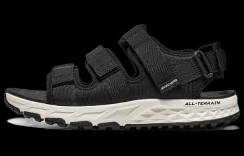 Skechers Escape Plan Trail Sandal 'Black White'