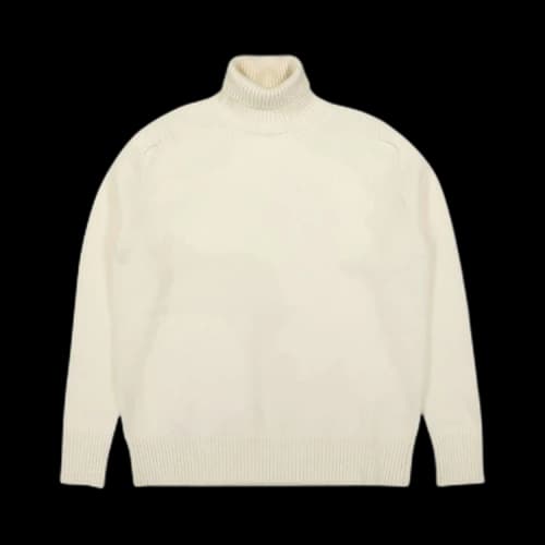 OAMC Whistler Roll Neck 'Natural White'