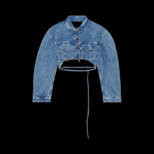 Jacquemus Le Haut De Numes Corto 'Light Blue/Tabac'