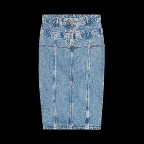 Jacquemus La Jupe De Nimes Criollo 'Light Blue/Tabac'