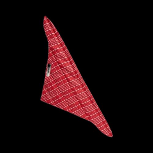 Jacquemus Le Bandana Capullo 'Jacquard Check/Dark Red'