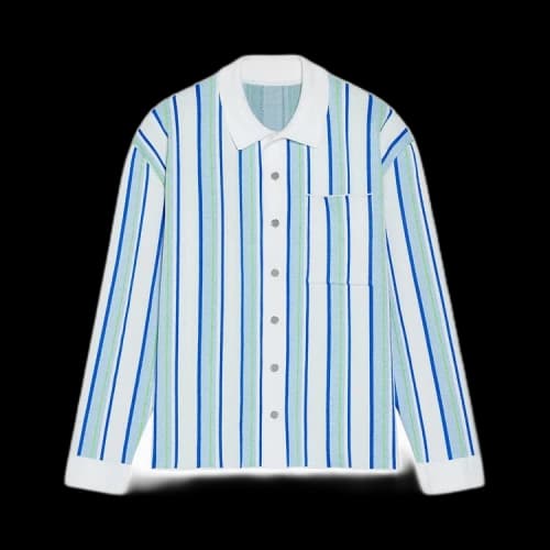 Jacquemus La Chemise Maille Polo 'Multicolor/White'