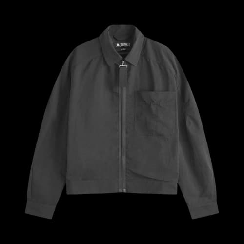 Jacquemus Linu Zip Head Jacket 'Black'