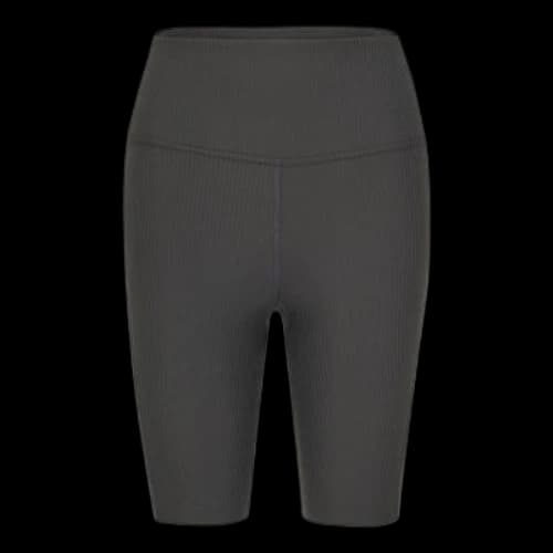 Reebok Knitted Cycling Sports Breathable Waist Tight Shorts 'Black' (Women's)