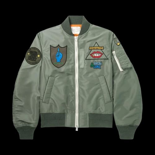 Sacai Gonz Nylon Twill Blouson 'B/Khaki'