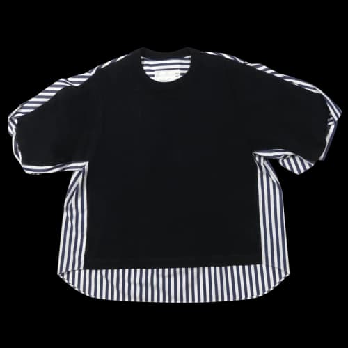 Sacai Jersey T-Shirt 'Navy Stripe'