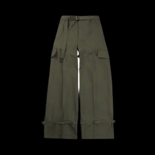 Sacai Suiting Pants 'Khaki'