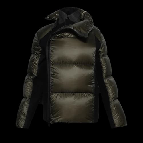 Sacai Ripstop Padded Jacket 'Khaki/Navy'