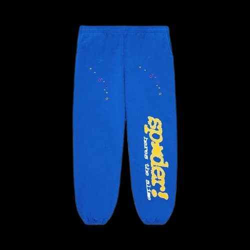 Sp5der TC Sweatpants 'Blue'