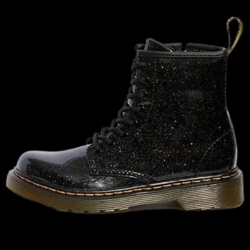Dr. Martens Junior 1460 Glitter Boots Black
