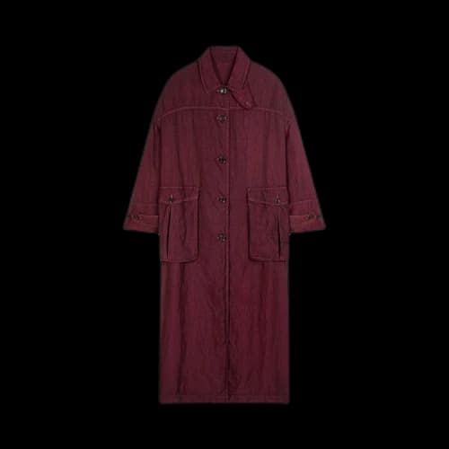Dries Van Noten Reston Coat 'Burgundy'
