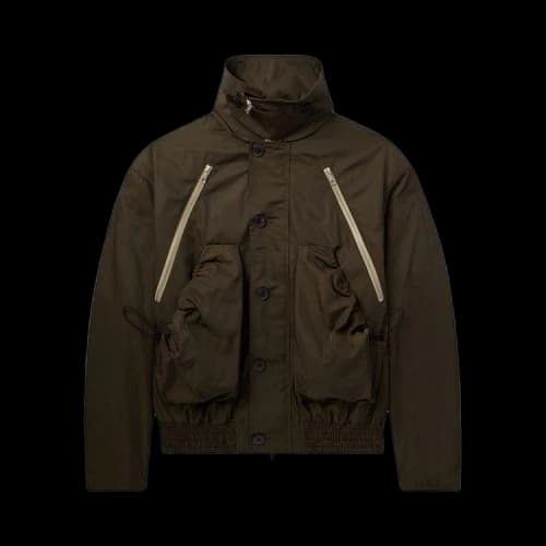 Dries Van Noten Zipped Pocket Jacket 'Khaki'