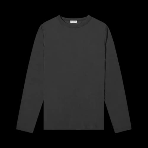 Dries Van Noten Habbot Long-Sleeve T-Shirt 'Black'