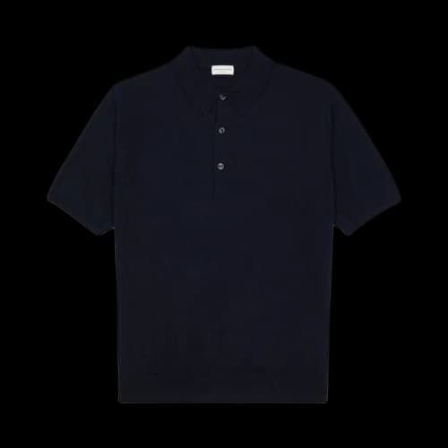 Dries Van Noten Murice Polo 'Navy'