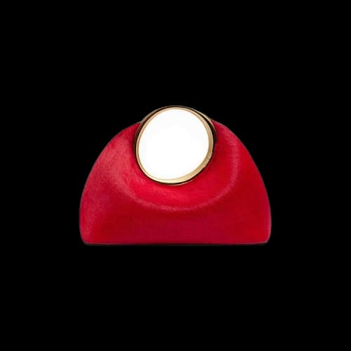 Jacquemus Le Petit Calino 'Dark Red'