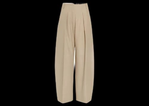 Jacquemus Le Pantalon Ovalo Beige