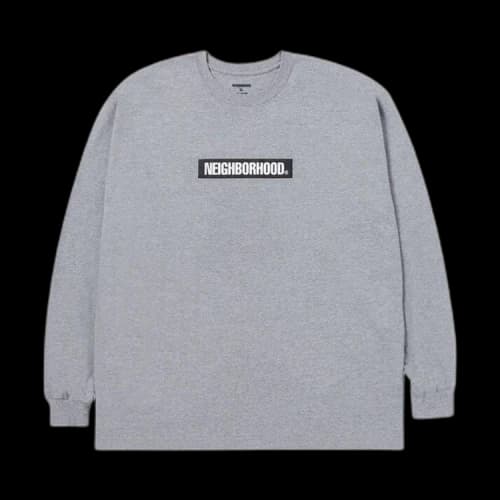 Neighborhood Long-Sleeve Tee-2 'Grey'