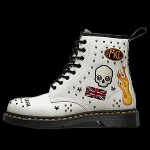 Dr. Martens 1460 Classic 8 High Top Martin boots Unisex White