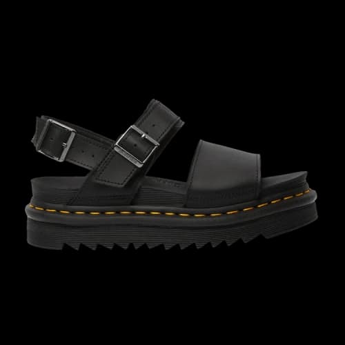 Dr. Martens Voss Leather Strap Sandal 'Black' (Women's)