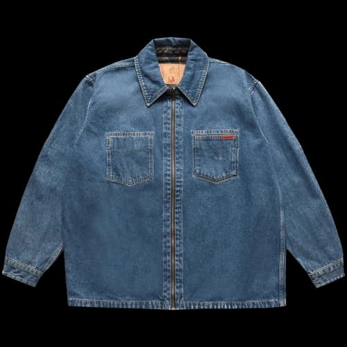 Martine Rose Reversible Camo Shirt 'Blue'