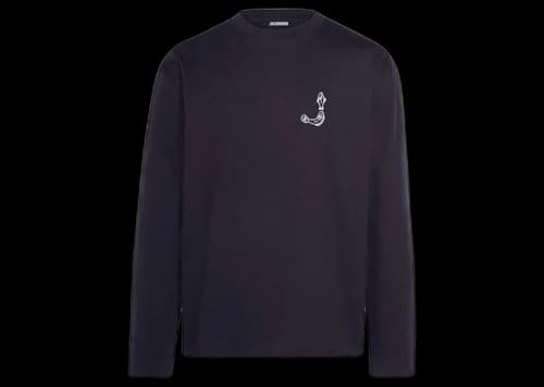 Jacquemus Le T-Shirt Meru Manches Longues Dark Navy