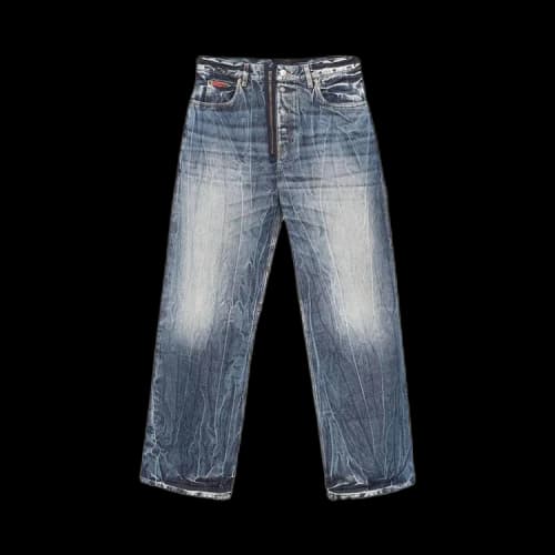Martine Rose Casual Jean 'Blue Acid'