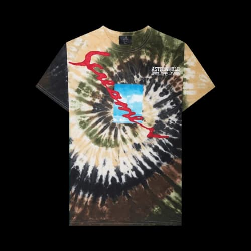 Cactus Jack by Travis Scott Astroworld x DSM NY Screamer T-Shirt 'Tie-Dye'