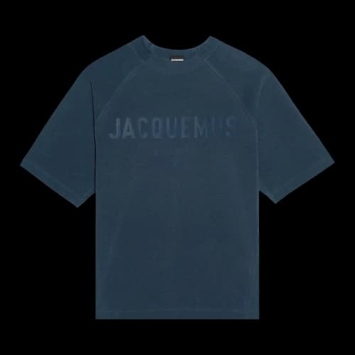 Jacquemus Le T-Shirt Typo 'Dark Navy'