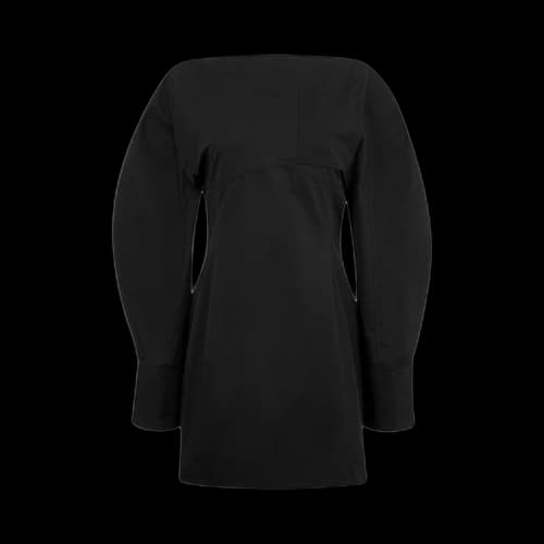 Jacquemus Asaco Shirt Dress 'Black'