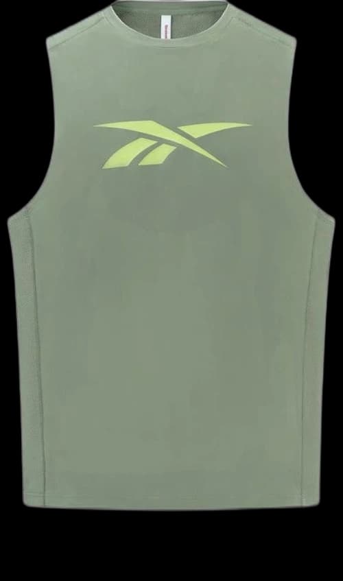 Reebok Workout Tank Top 'Green'