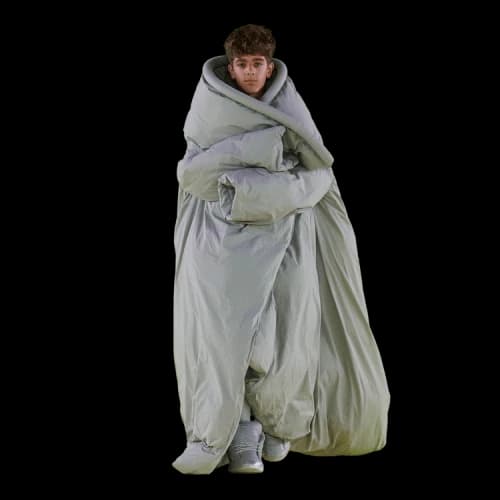 ERL California King Robe 'Grey'