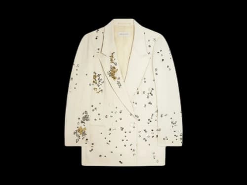Dries Van Noten Blink Jacket Cream