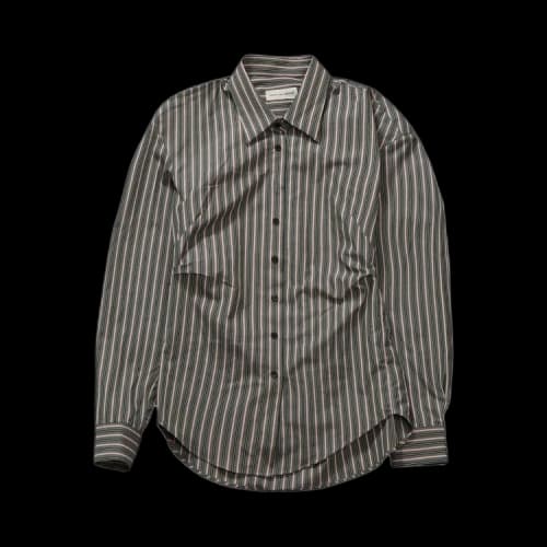 Dries Van Noten Tailored Belted Shirt Shorts Ecru