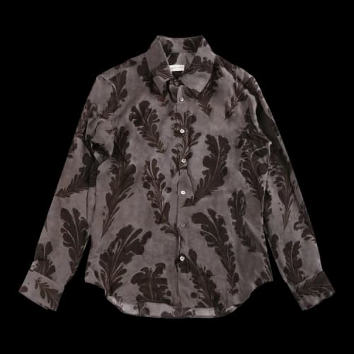Dries Van Noten Tight Fit Shirt Grey