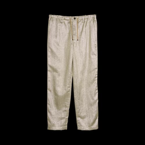 Dries Van Noten Reg Fit Drawstring Pant 'Silver'