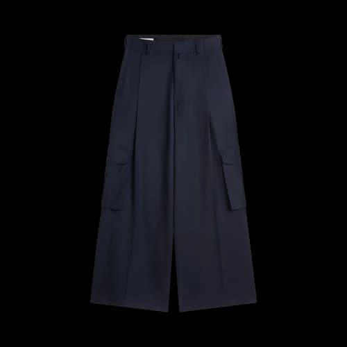 Dries Van Noten Piers Tris Pants Navy