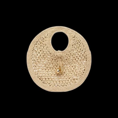Jacquemus Le Petite Round Spiaggia Bag 'Natural'