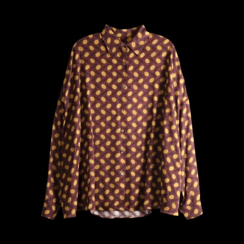 Dries Van Noten Casia Shirt 'Burgundy'