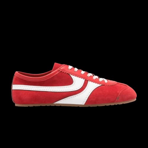 Dries Van Noten Suede Sneaker 'Red White'