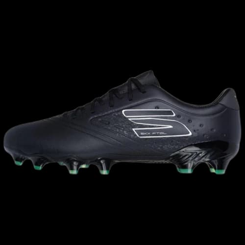 Skechers Razor Gold Comfortable And Trendy Soccer Shoes Unisex Black White
