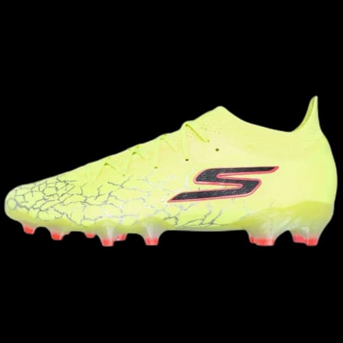 Skechers FG Firm Ground Soccer Shoes Unisex Yellow Black