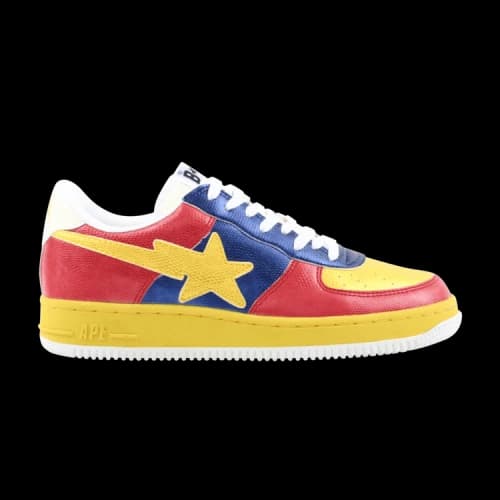 Bapesta FS-001 Low 'Yellow Red'