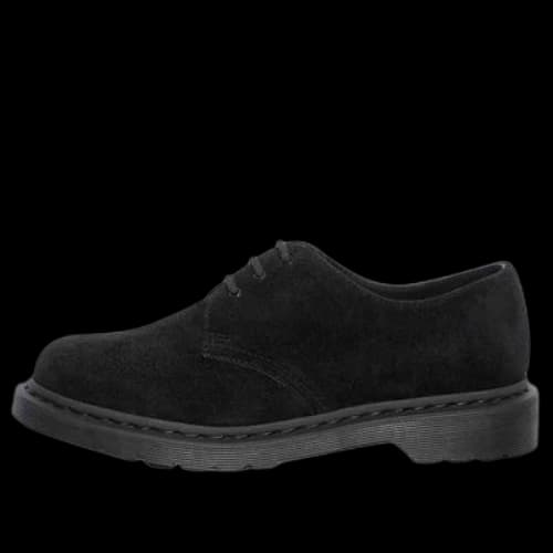Dr. Martens 1461 Black Suede Shoes 'Black'