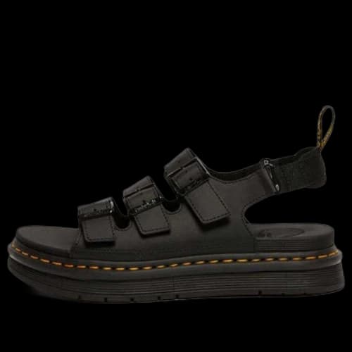 Dr. Martens Soloman Black Sandals