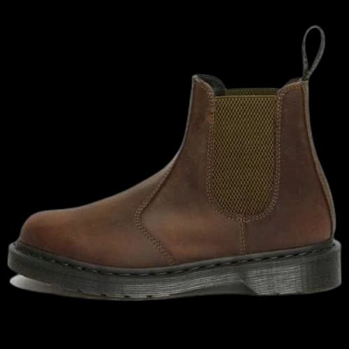 Dr.Martens 2976 Crazy Horse Leather Chelsea Boots 'Dark Brown'
