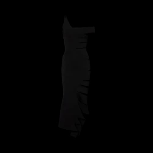 Mugler Knit Bandage Dress 'Black'