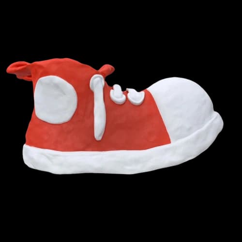 Bravest Studios Clay Shoe 'Red White'