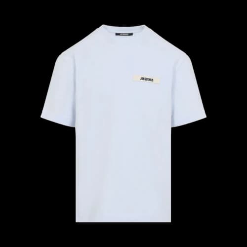 Jacquemus Le T-Shirt Gros Grain 'Light Blue'