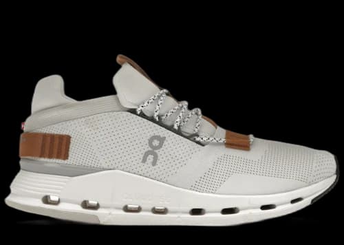 On Running Cloudnova White Pearl Brown