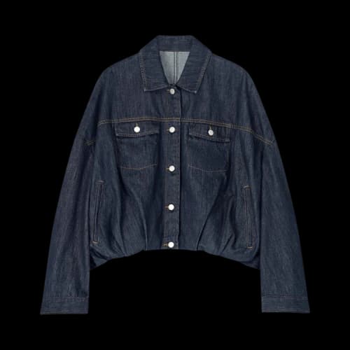 Dries Van Noten Vesto Den Jacket Indigo